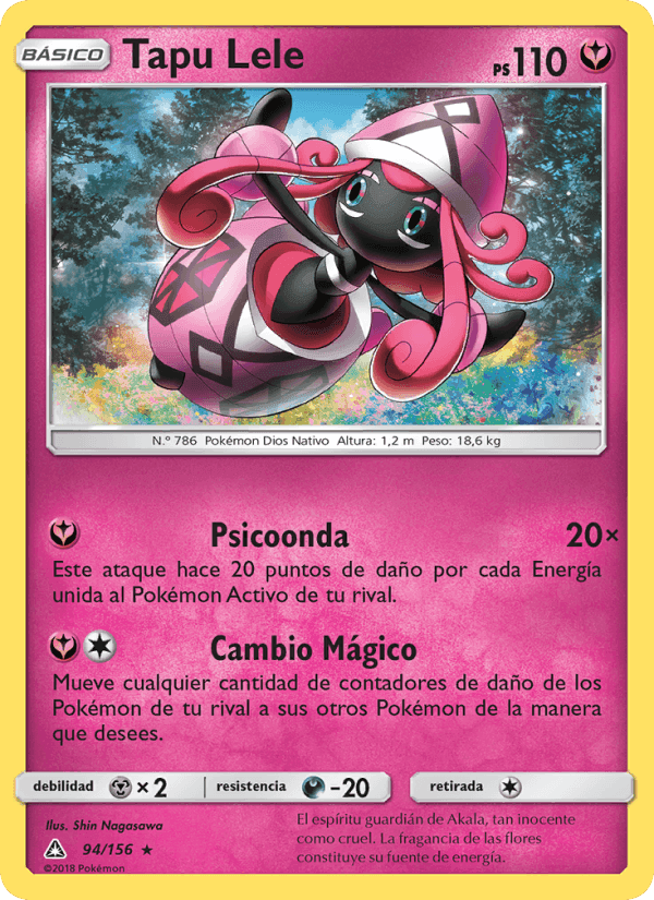 Tapu Lele, carta 94 de Ultraprisma