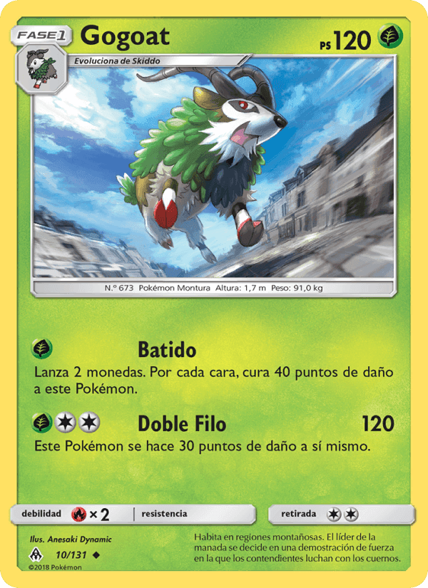 Gogoat, carta 10 di Luz Prohibida