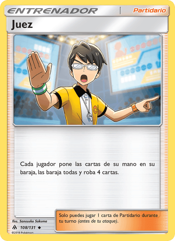Juez, card 108 from Luz Prohibida