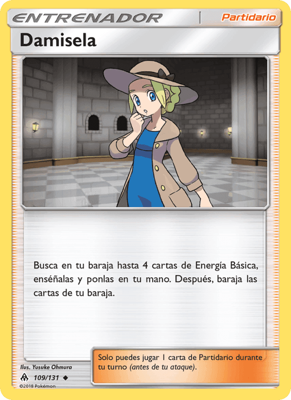 Damisela, card 109 from Luz Prohibida