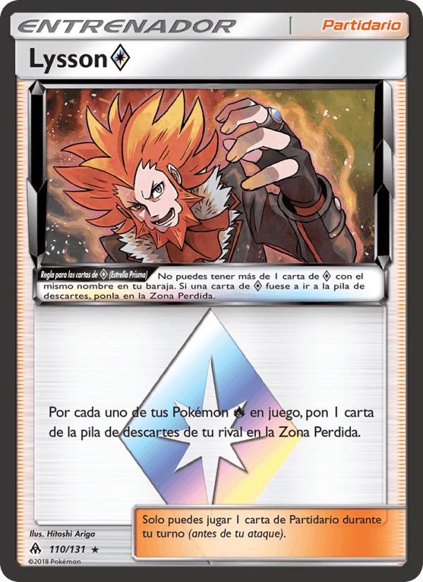 Lysson ◇, carta 110 de Luz Prohibida