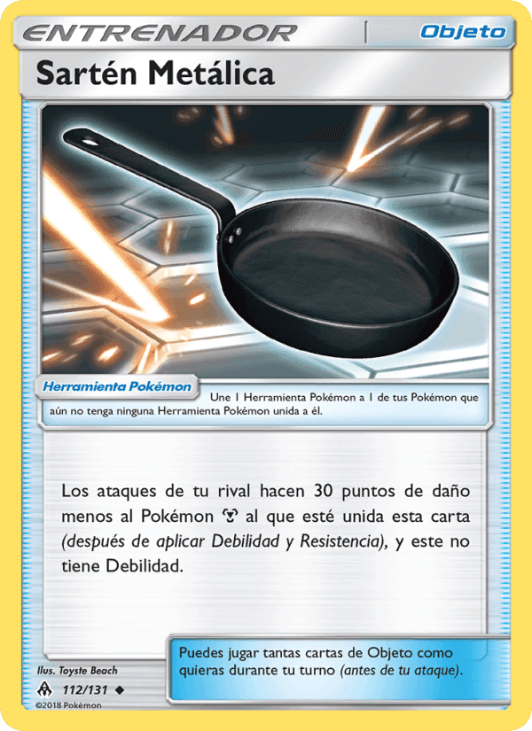 Sartén Metálica, card 112 from Luz Prohibida