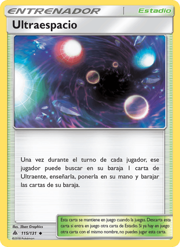 Ultraespacio, card 115 from Luz Prohibida