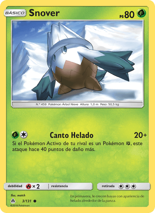 Snover, carta 3 de Luz Prohibida