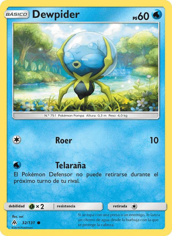 Dewpider, carta 32 de Luz Prohibida
