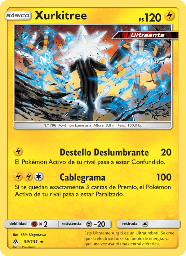 Xurkitree, card 39 from Luz Prohibida