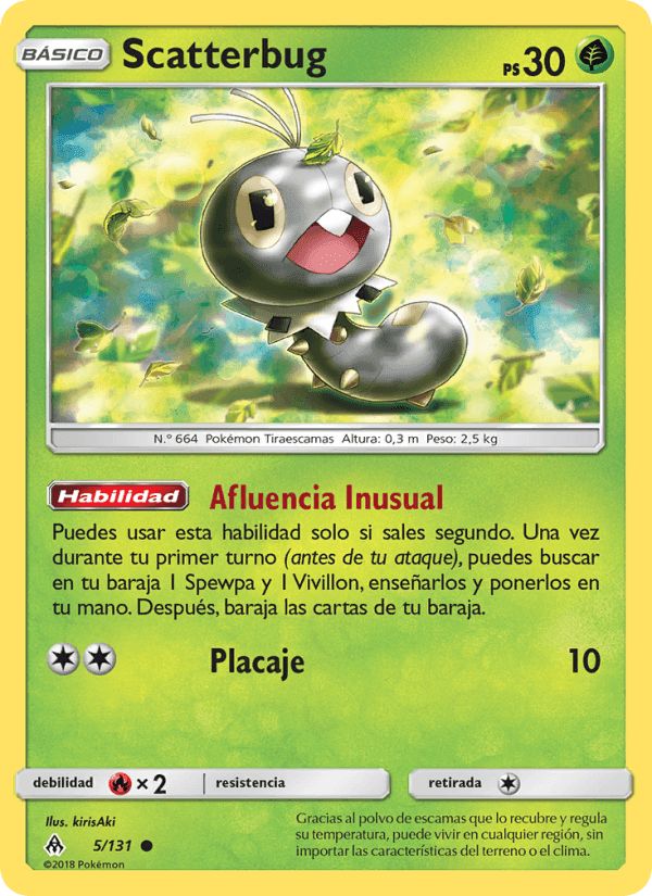 Scatterbug, carta 5 di Luz Prohibida