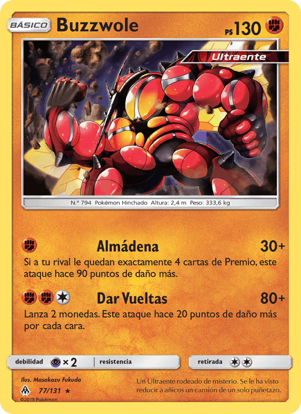 Luz Prohibida の 77 番、Buzzwole
