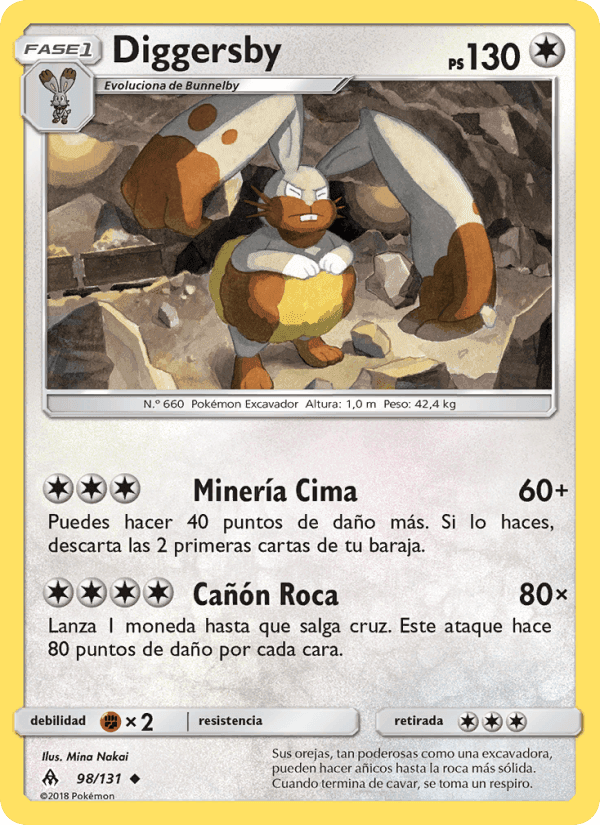 Diggersby, carta 98 de Luz Prohibida