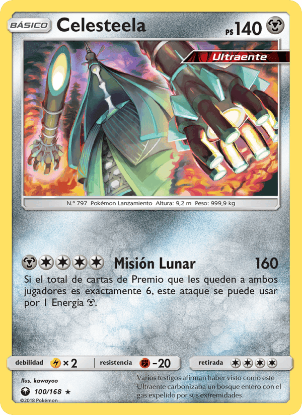 Celesteela, carta 100 de Tormenta Celestial