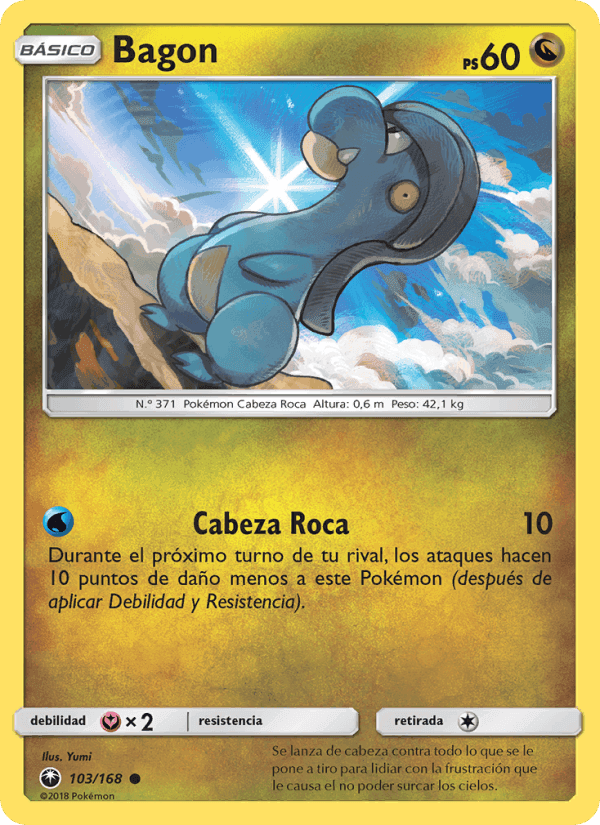 Bagon, carta 103 de Tormenta Celestial