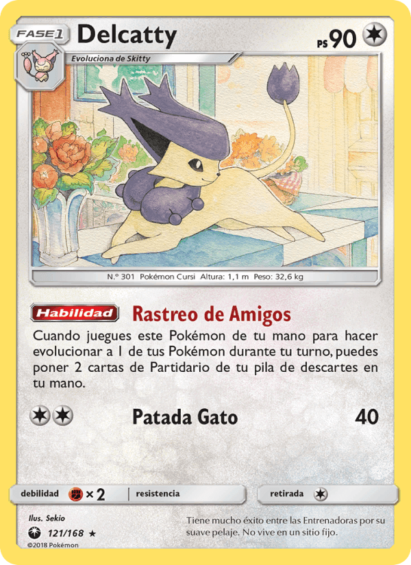 Tormenta Celestial の 121 番、Delcatty