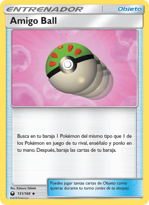 Amigo Ball, carta 131 de Tormenta Celestial