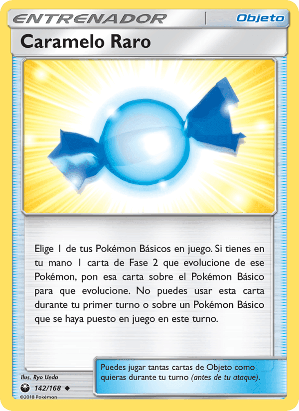 Caramelo Raro, carta 142 di Tormenta Celestial