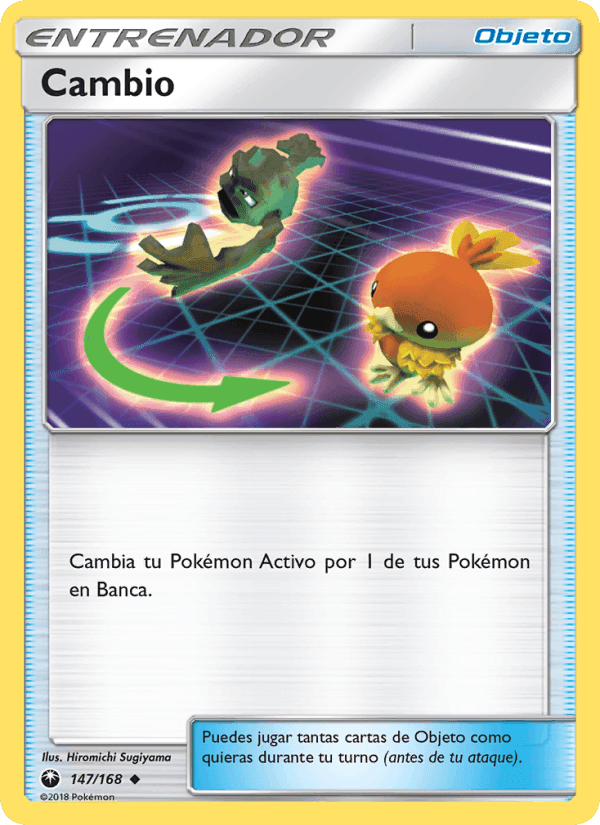 Cambio, carta 147 de Tormenta Celestial