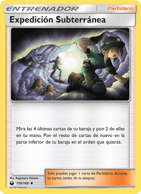 Expedición Subterránea, carta 150 de Tormenta Celestial