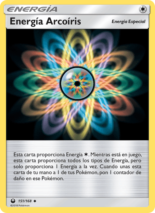 Energía Arcoíris, card 151 from Tormenta Celestial