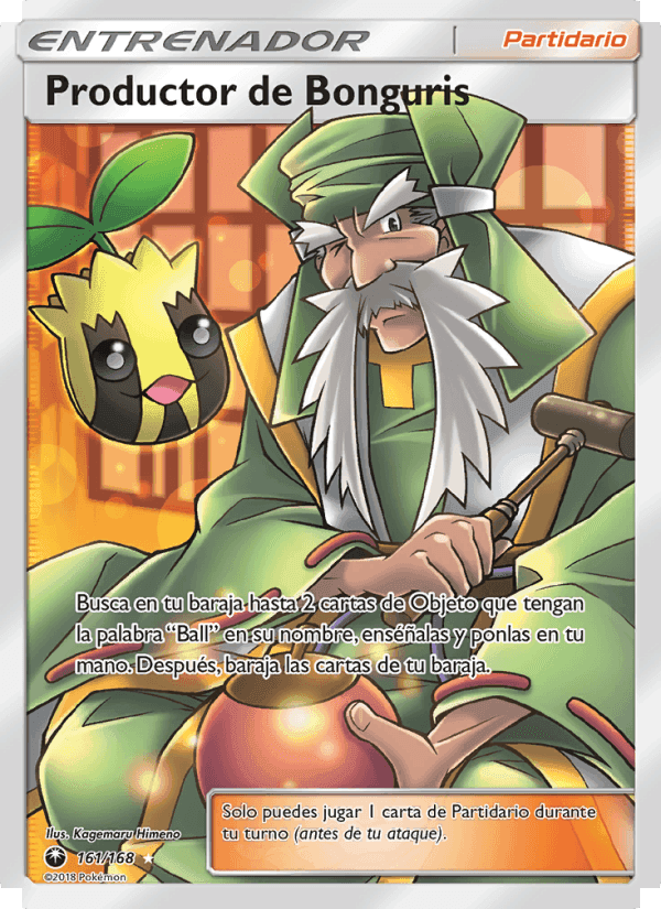 Productor de Bonguris, card 161 from Tormenta Celestial
