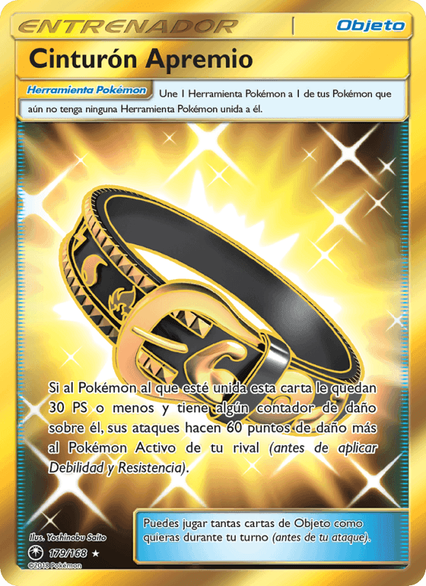 Cinturón Apremio, card 179 from Tormenta Celestial