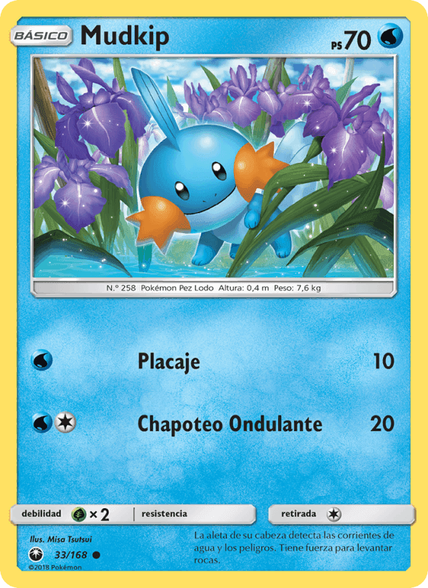 Tormenta Celestial の 33 番、Mudkip
