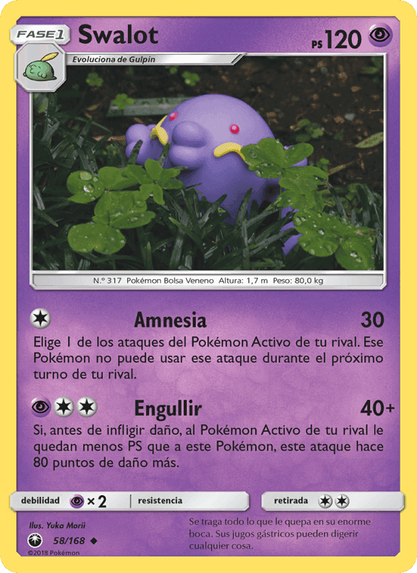 Swalot, carta 58 de Tormenta Celestial