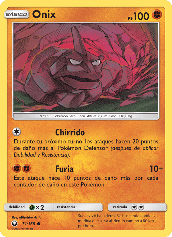 Onix, carta 71 de Tormenta Celestial