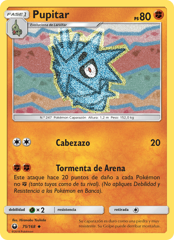 Pupitar, carta 75 di Tormenta Celestial