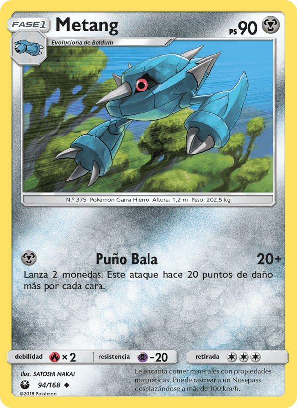 Metang, card 94 from Tormenta Celestial