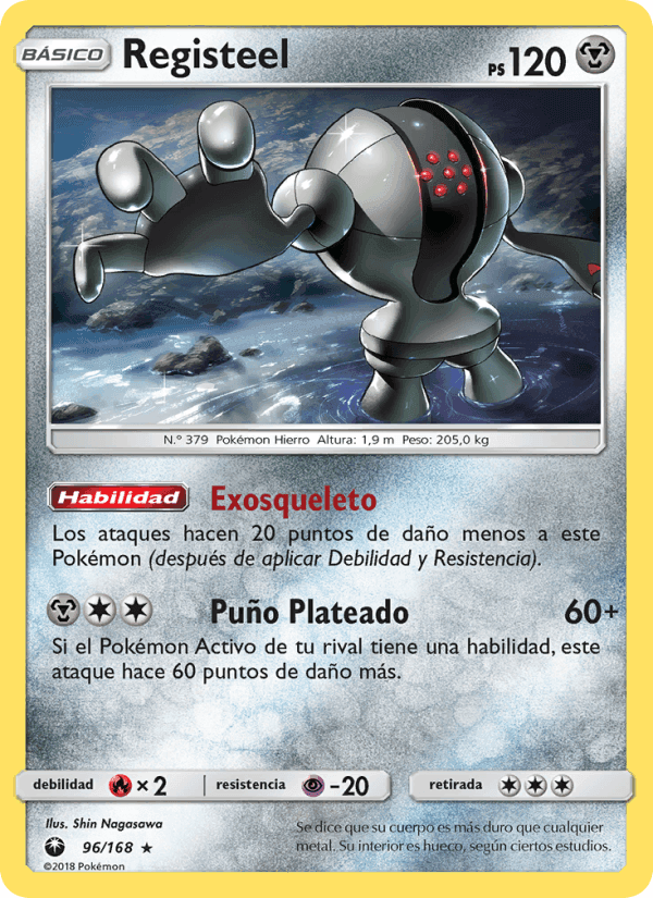 Registeel, carta 96 de Tormenta Celestial