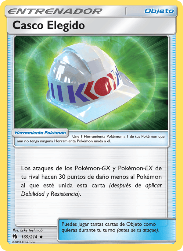 Casco Elegido, card 169 from Truenos Perdidos