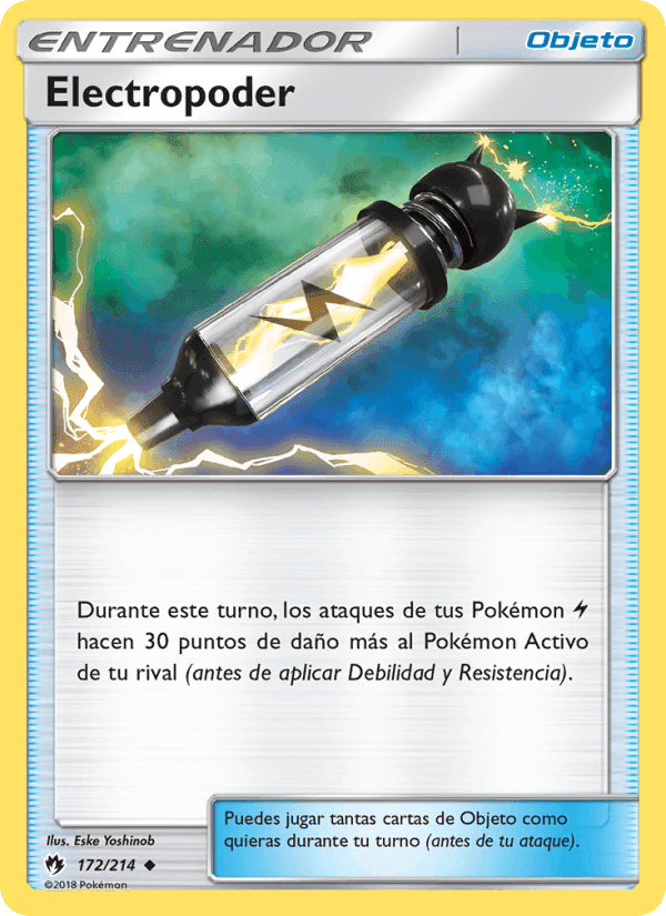 Electropoder, carta 172 de Truenos Perdidos