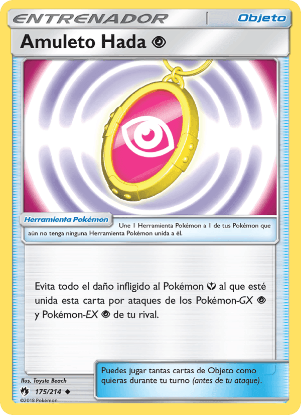 Amuleto Hada Psychic, carta 175 di Truenos Perdidos