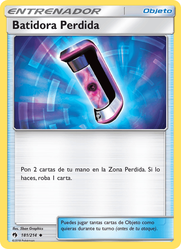 Batidora Perdida, carta 181 de Truenos Perdidos