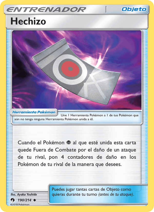 Hechizo, card 190 from Truenos Perdidos