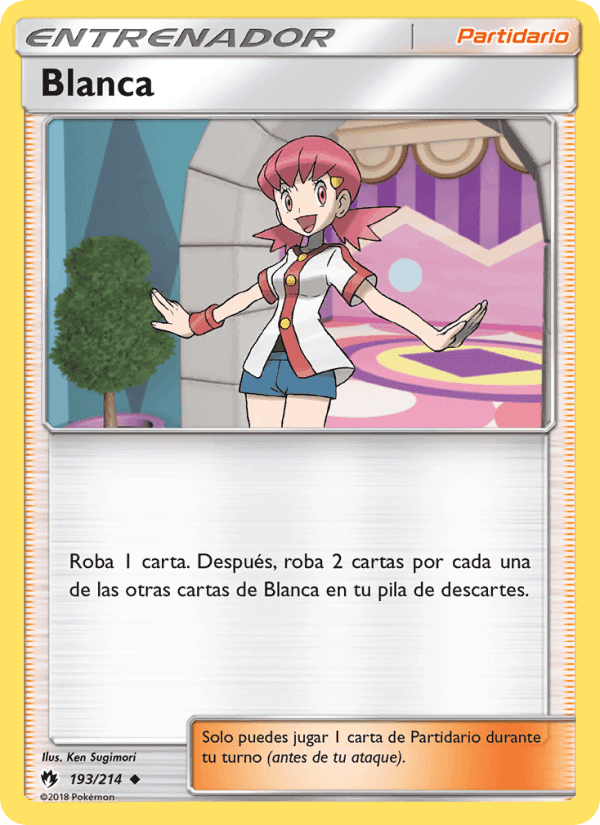 Blanca, card 193 from Truenos Perdidos