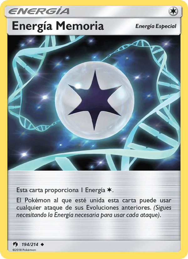 Energía Memoria, card 194 from Truenos Perdidos
