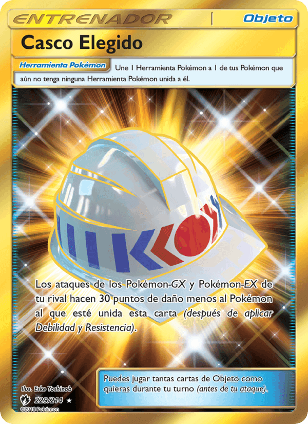 Casco Elegido, card 229 from Truenos Perdidos
