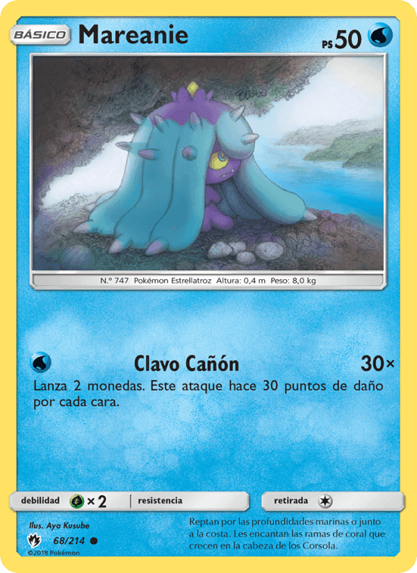 Truenos Perdidos の 68 番、Mareanie