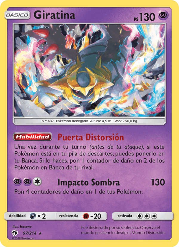Truenos Perdidos の 97 番、Giratina