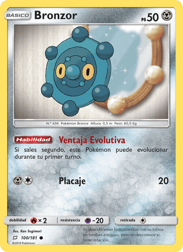 Bronzor, carta 100 de Union de Aliados