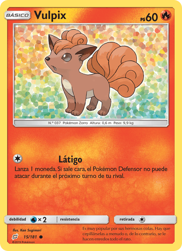 Vulpix, carte 15 de Union de Aliados