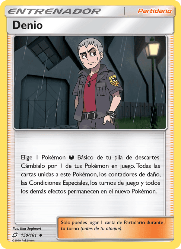 Denio, card 150 from Union de Aliados