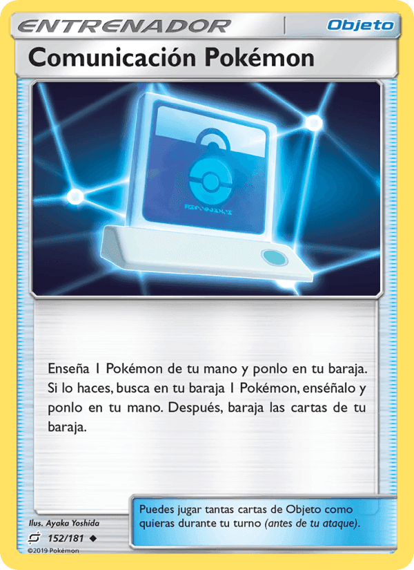 Comunicación Pokémon, carta 152 de Union de Aliados