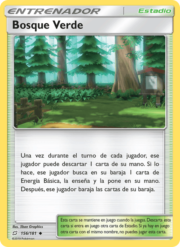 Bosque Verde, card 156 from Union de Aliados