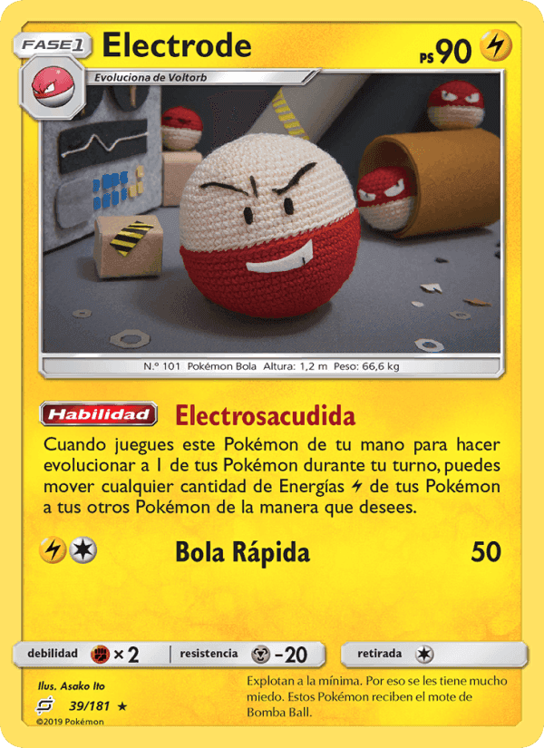 Electrode, carta 39 de Union de Aliados