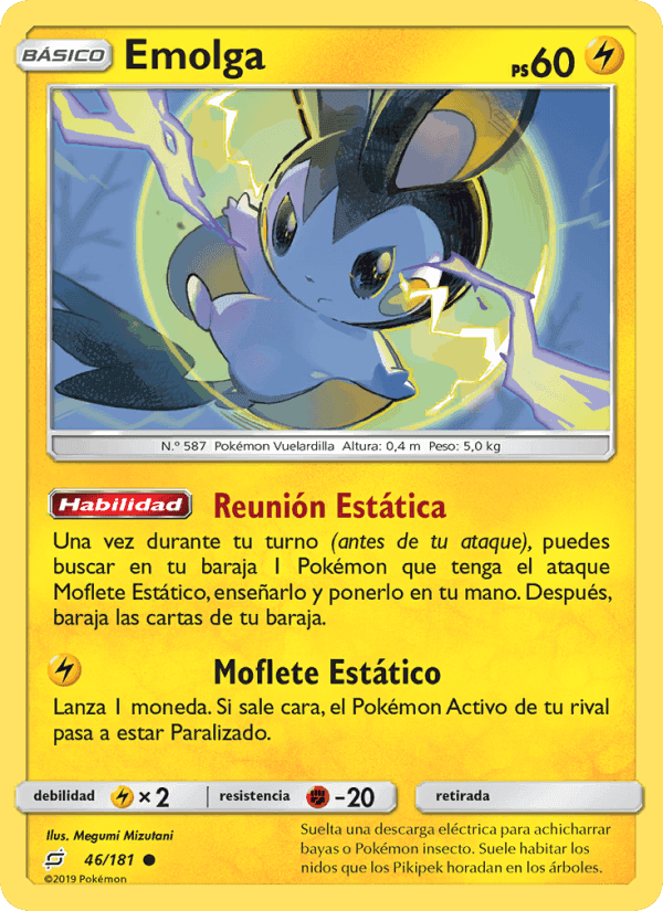 Union de Aliados の 46 番、Emolga