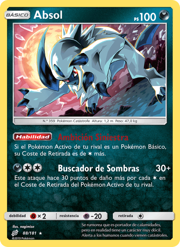 Absol, carta 88 de Union de Aliados