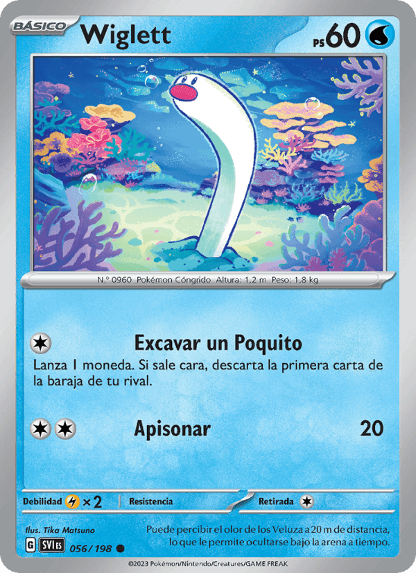 Wiglett, card 056 from Escarlata y Púrpura