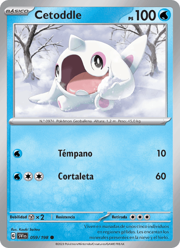Cetoddle, carta 059 de Escarlata y Púrpura