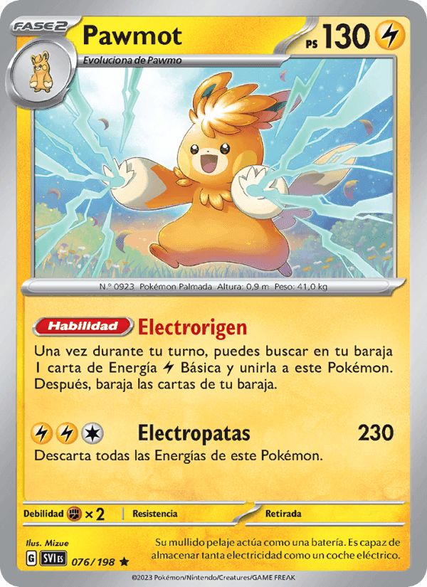 Pawmot, carta 076 de Escarlata y Púrpura